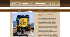 Desktop Screenshot of csxthsociety.org